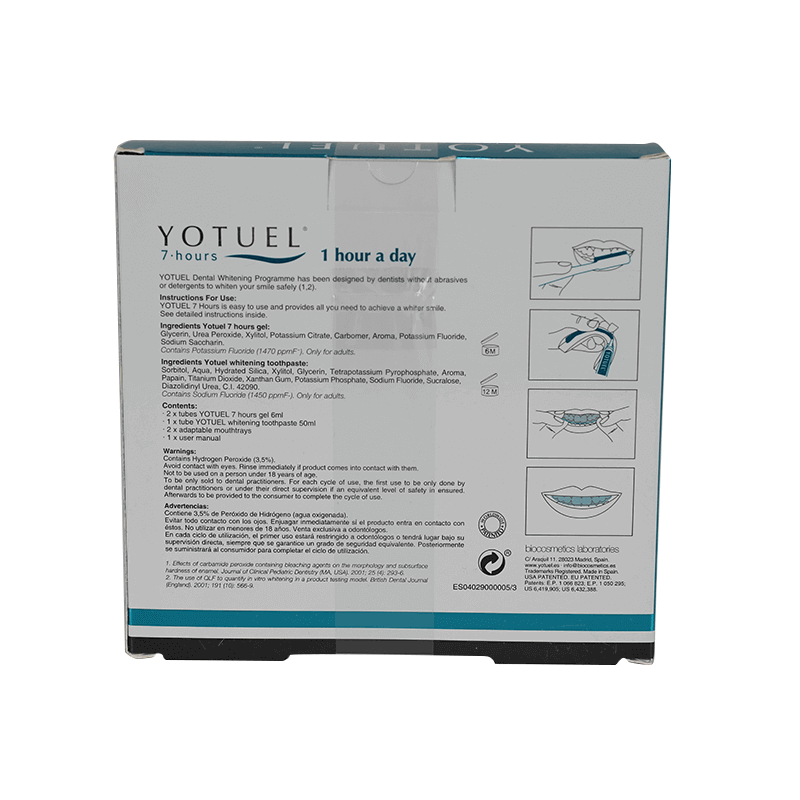 يوتويل مجموعة تبييض الأسنان