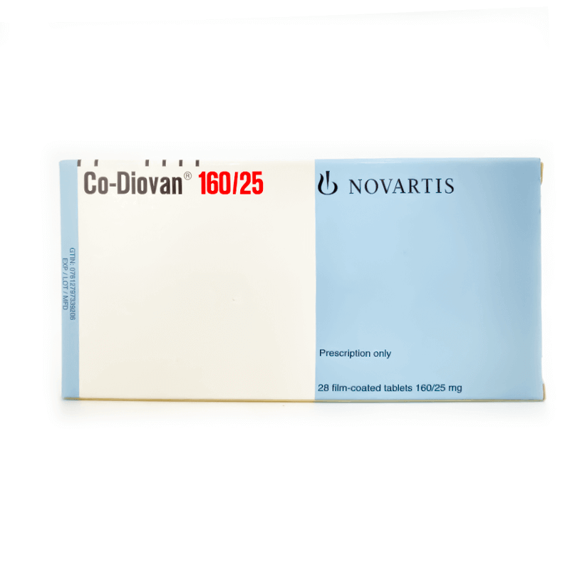 Co-Diovan Tabs 160/25 Mg 28-S