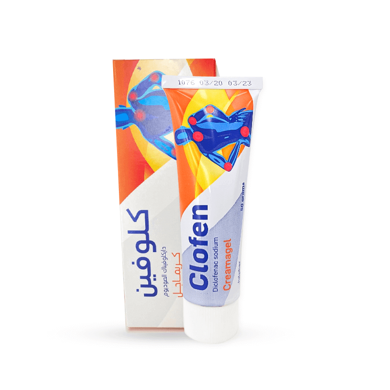Clofen Creamagel 1% 50Gm