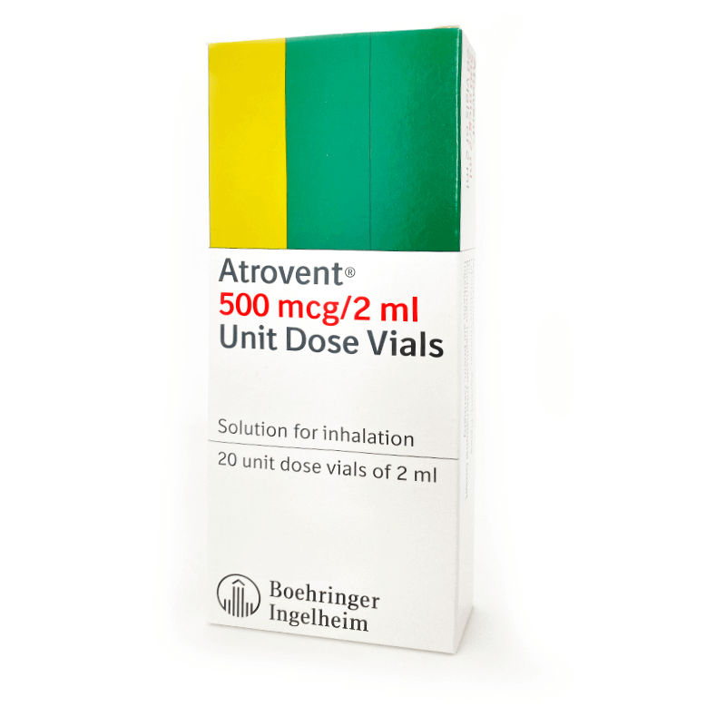 Atrovent 500mcg/2ml solution