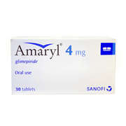 Amaryl 4mg 30 Tablets