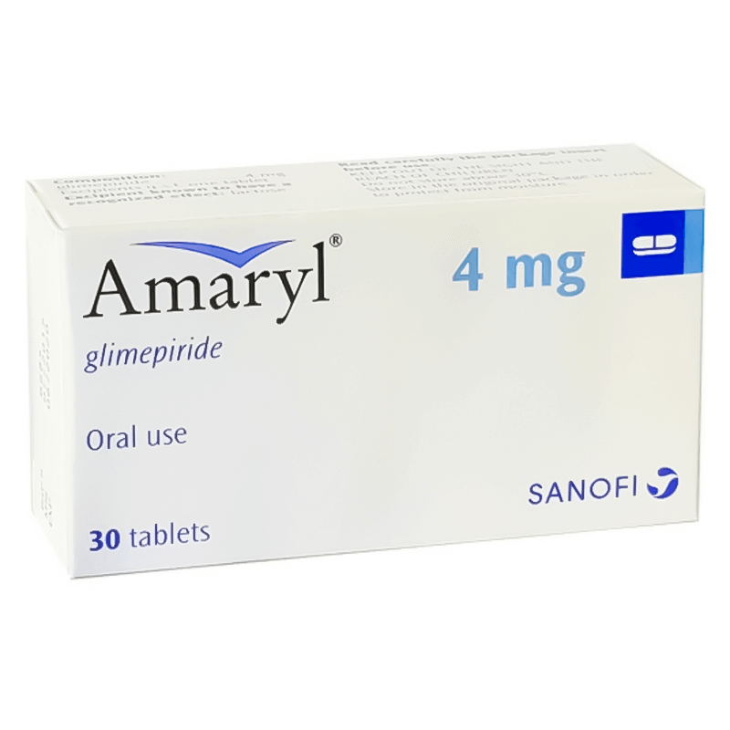 Amaryl 4mg 30 Tablets