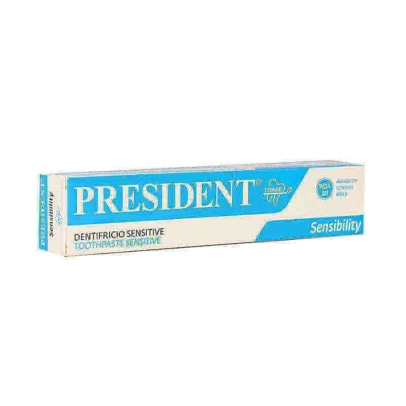 President Sensitive Toothpaste: Ultimate Care for Healthy, Strong Teeth - 75 ml