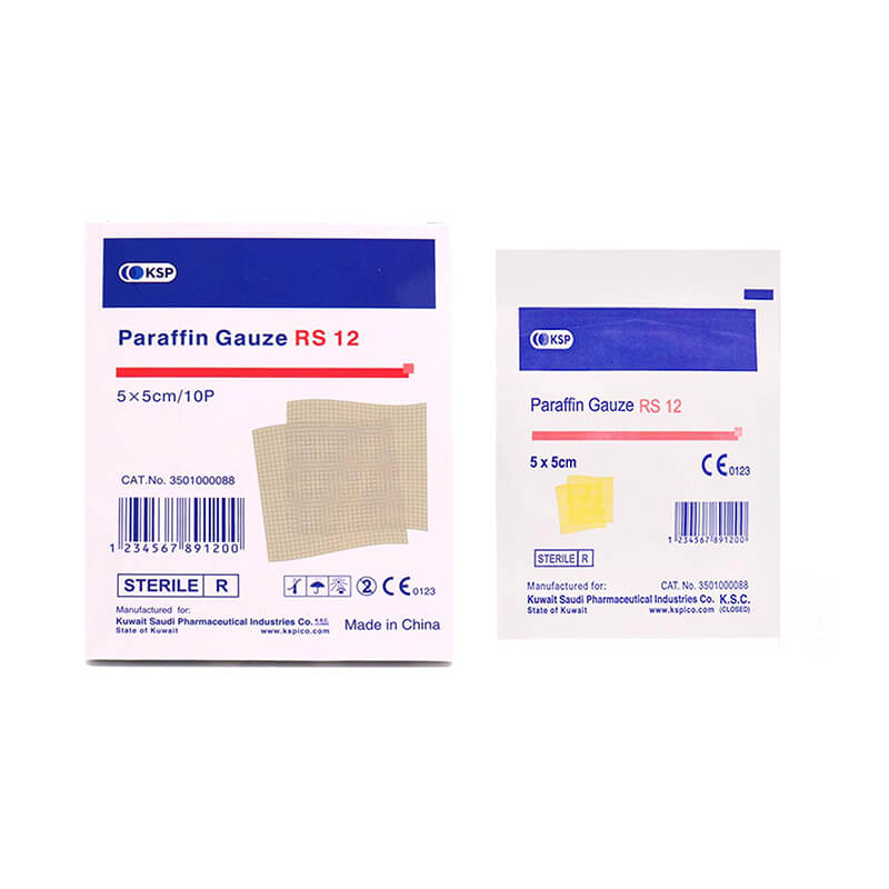 KSP Paraffin Gauze RS12 - 5 X 5cm 10 Pcs