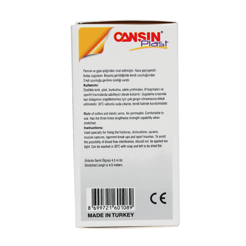 Cansin Plast Elastic Bandage 8cm X 150cm