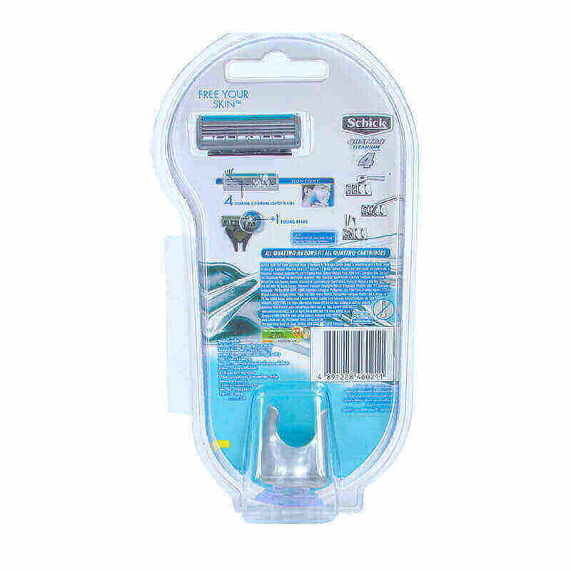 Schick Quattro Titanium Men Razor 1 Pc