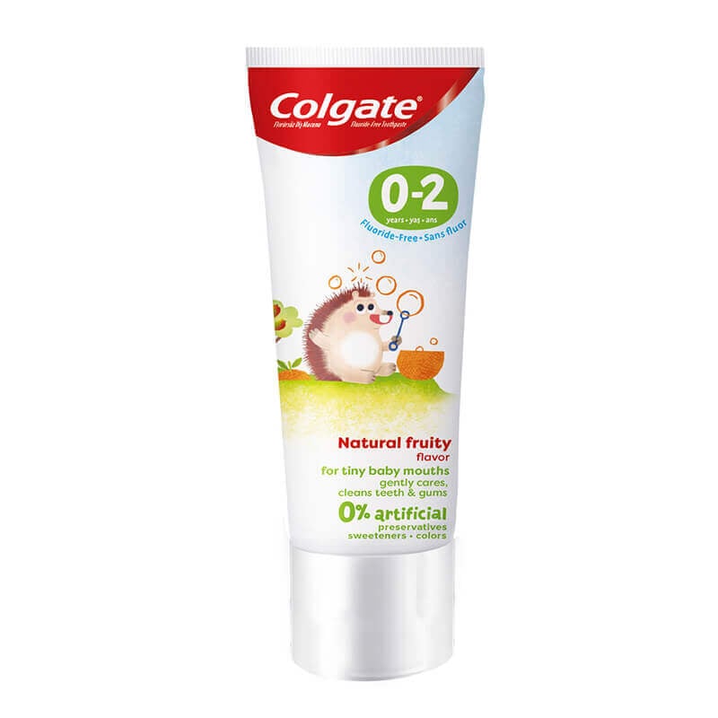 Colgate Kids 0-2 Years Toothpaste Natural Fruity Flavor 40 ml