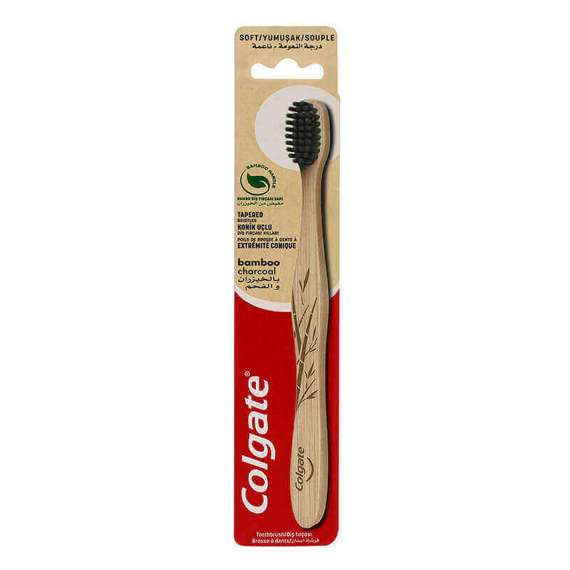 Colgate Bamboo Charcoal Toothbrush soft 1 Pc