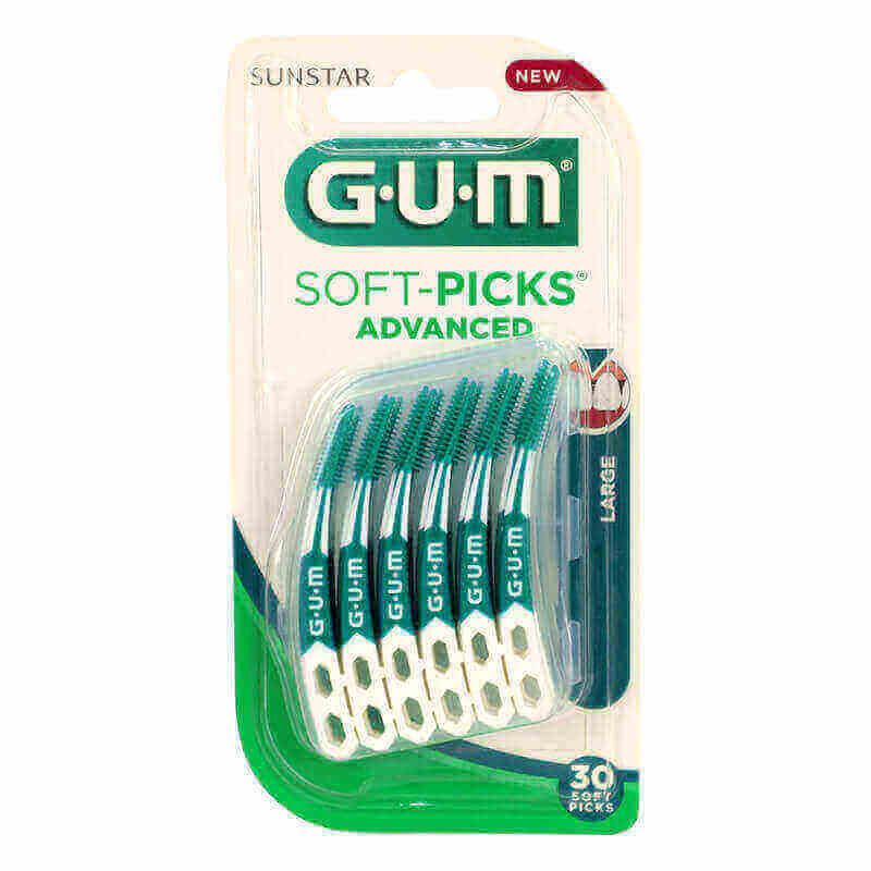 Butler Gum Soft Picks Advanced Large 30'S