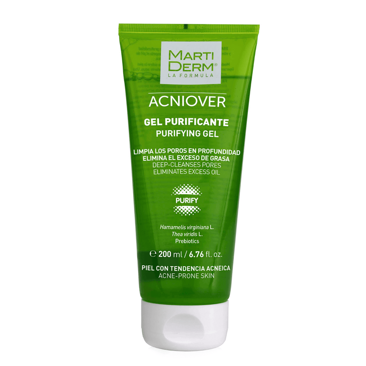 Martiderm Acniover Gel Purificante 200 Ml for cleaning skin