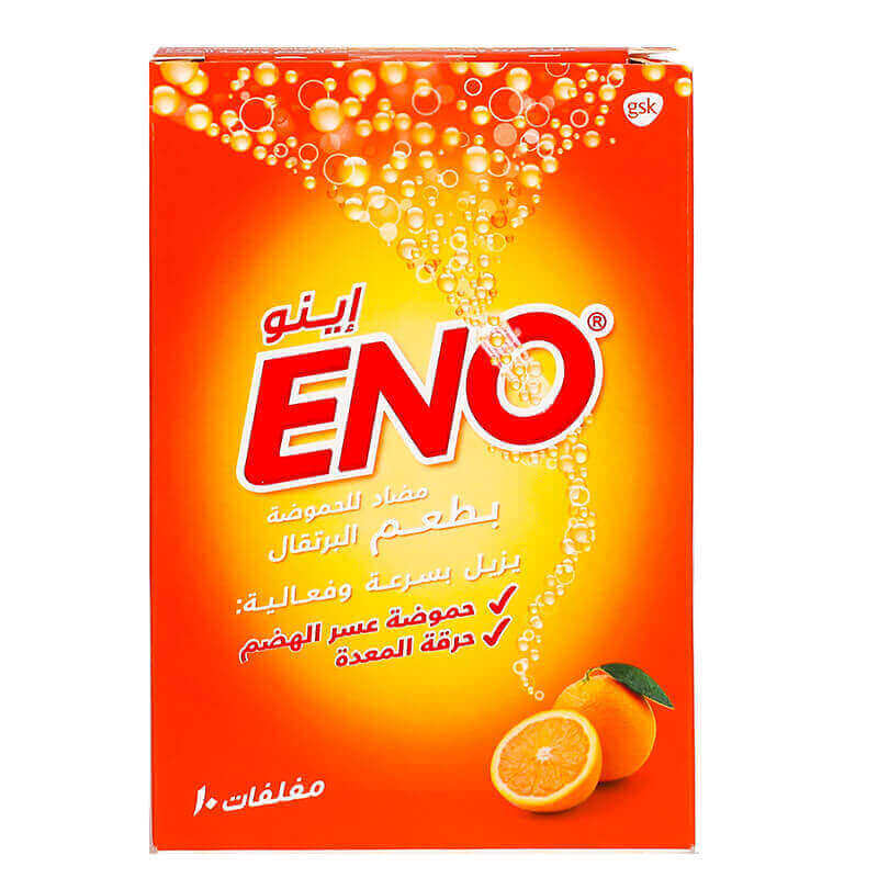 Eno Fruit Salt Orange 10 Sachets