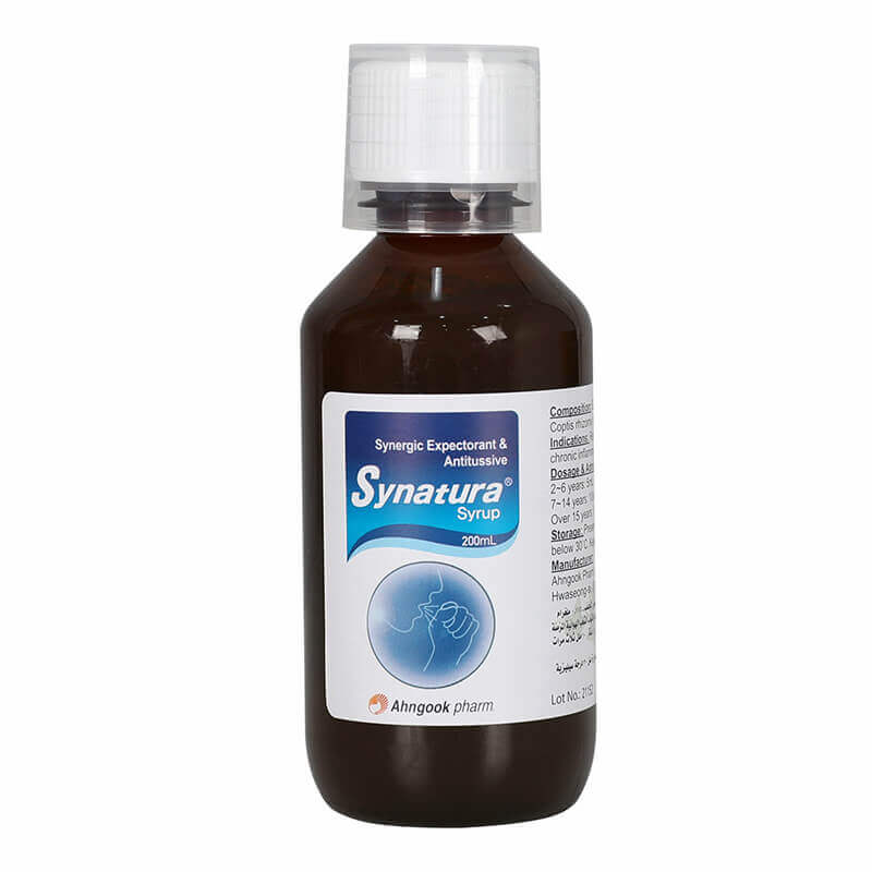 Synatura Expectorant And Antitussive Syrup 200 ml