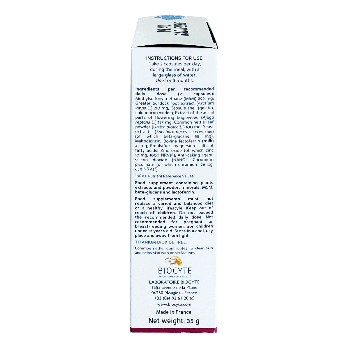 Biocyte Acne Expert Beauty Caps 60'S dietary supplement