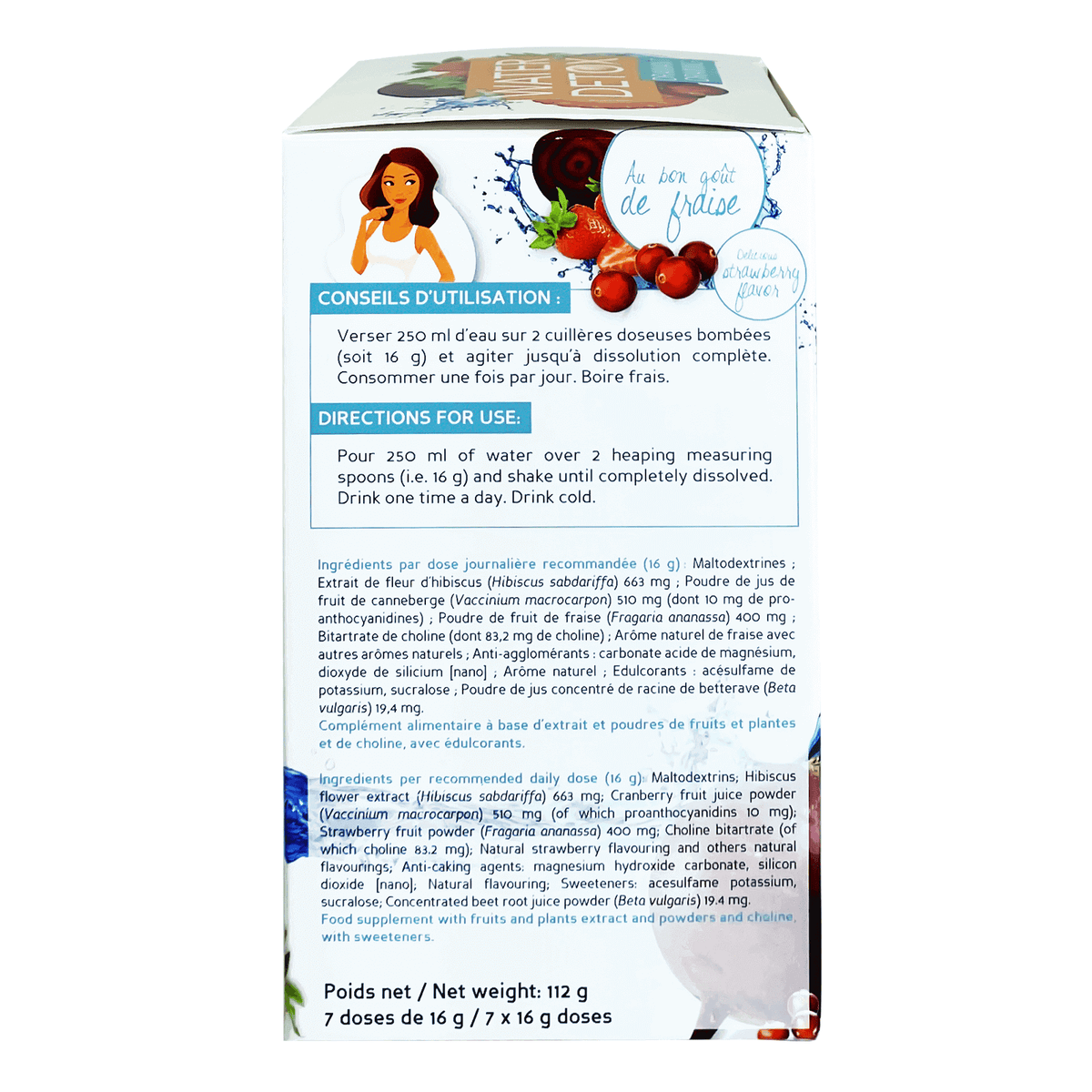 Biocyte Water Detox Draining 112 g food supplement