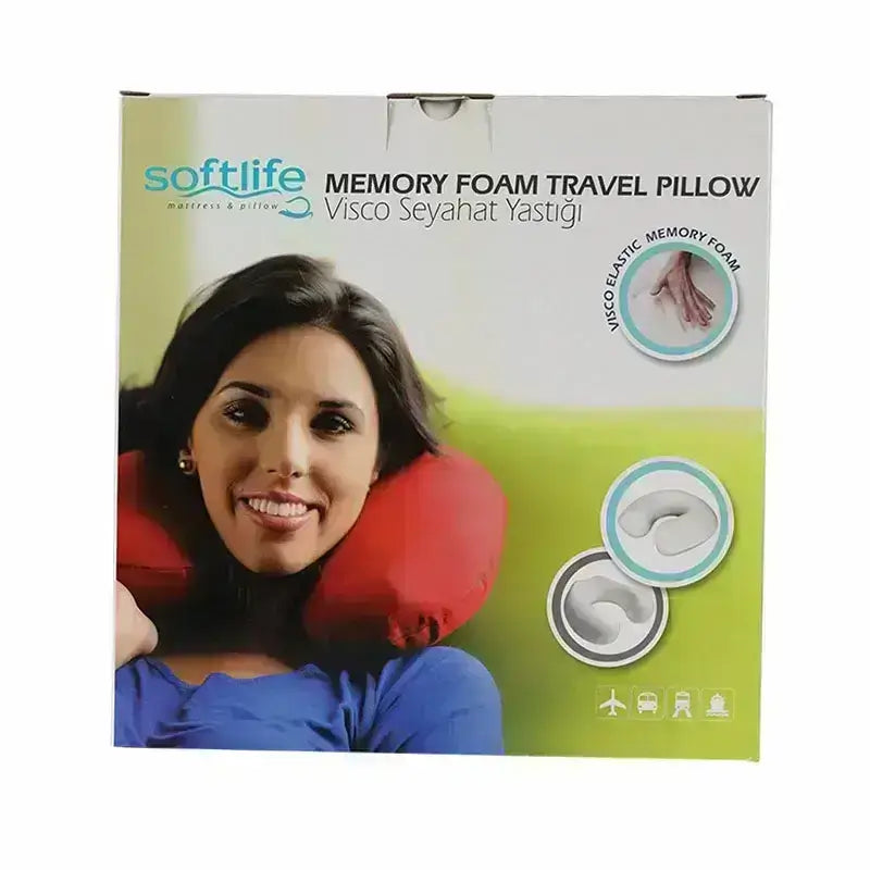 Softlife Memory Foam Travel Pillow