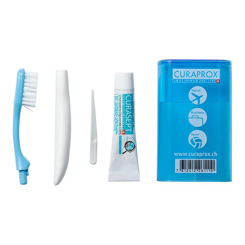 Curaprox Travel Set (Toothbrush+ Toothpaste)