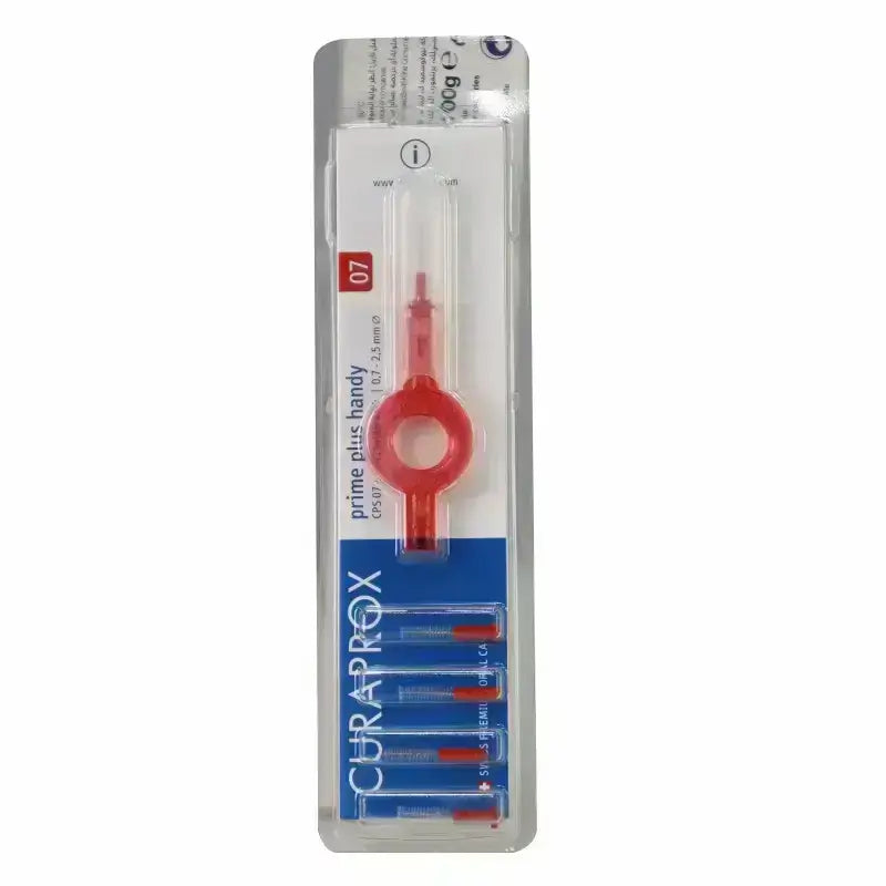 Curaprox Prime Plus Handy 5 Pcs Cps 07 Red Handle
