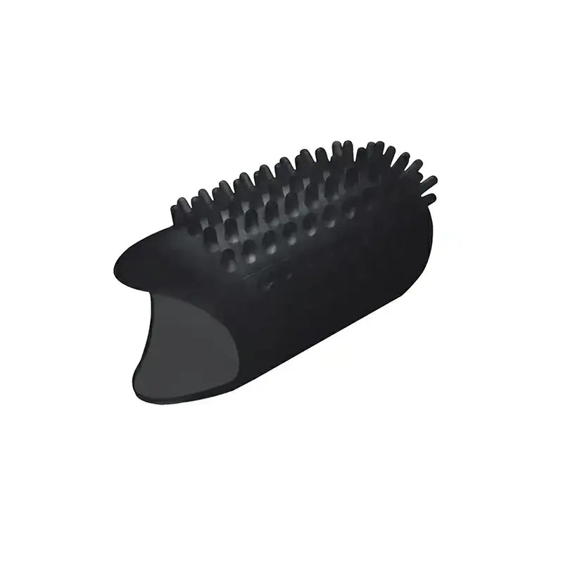 Melo Iko Whitening Black Finger Toothbrush Medium 1 Pc