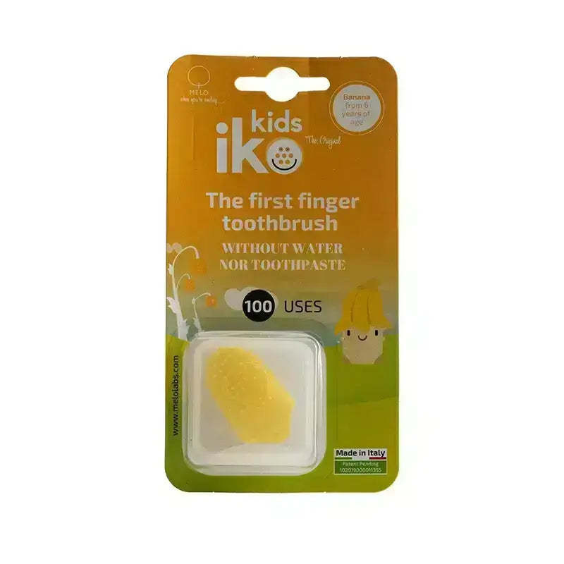 Melo Iko Kids Banana Finger Toothbrush 1 Pc