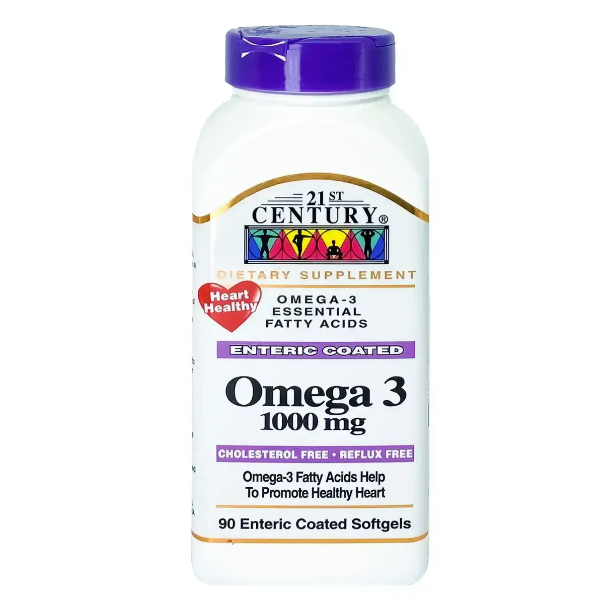 21St Century Omega3 1000 Mg 90'S softgel