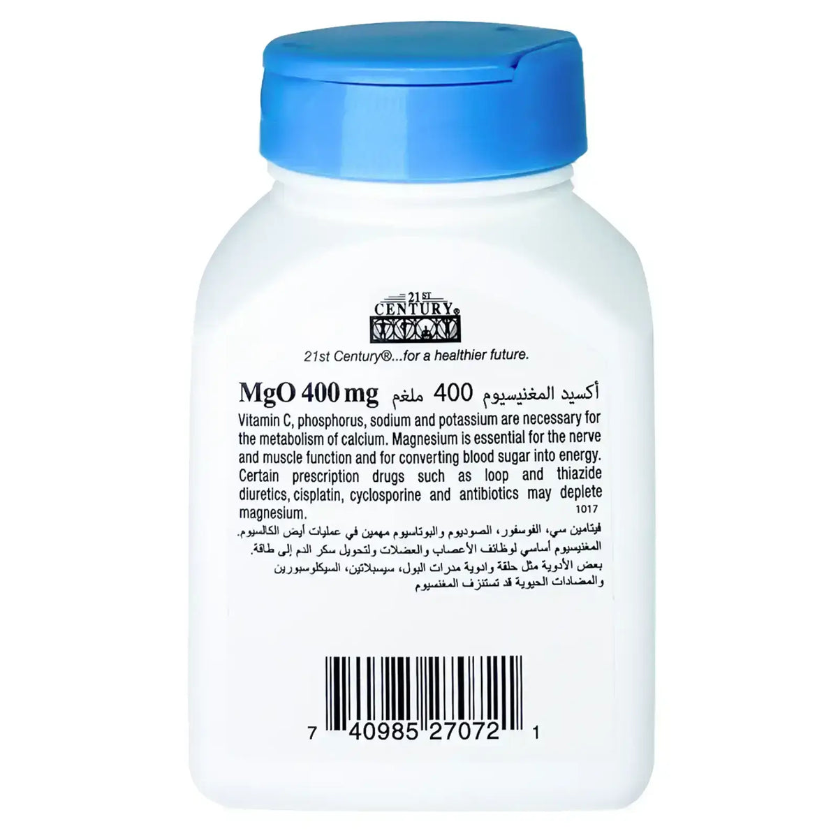 21st CENTURY MgO 400mg 90 TAB