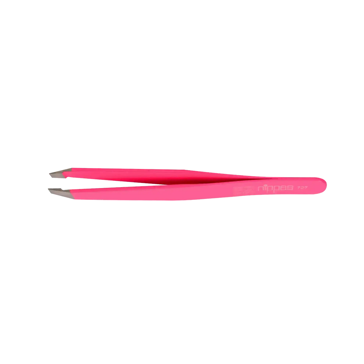 Nippes Tweezer Slant Stainless Pink