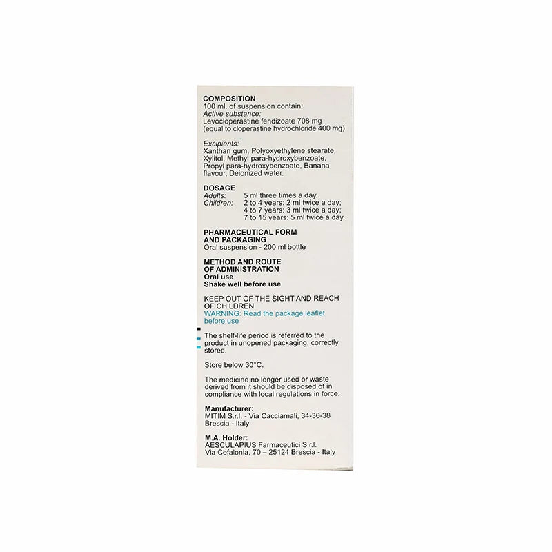 Privituss Oral Suspension 200 ml For Cough