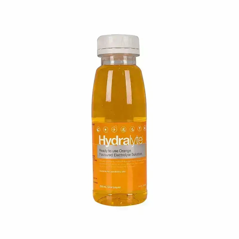 Hydralyte Orange Electrolyte Solution 4*250 ml