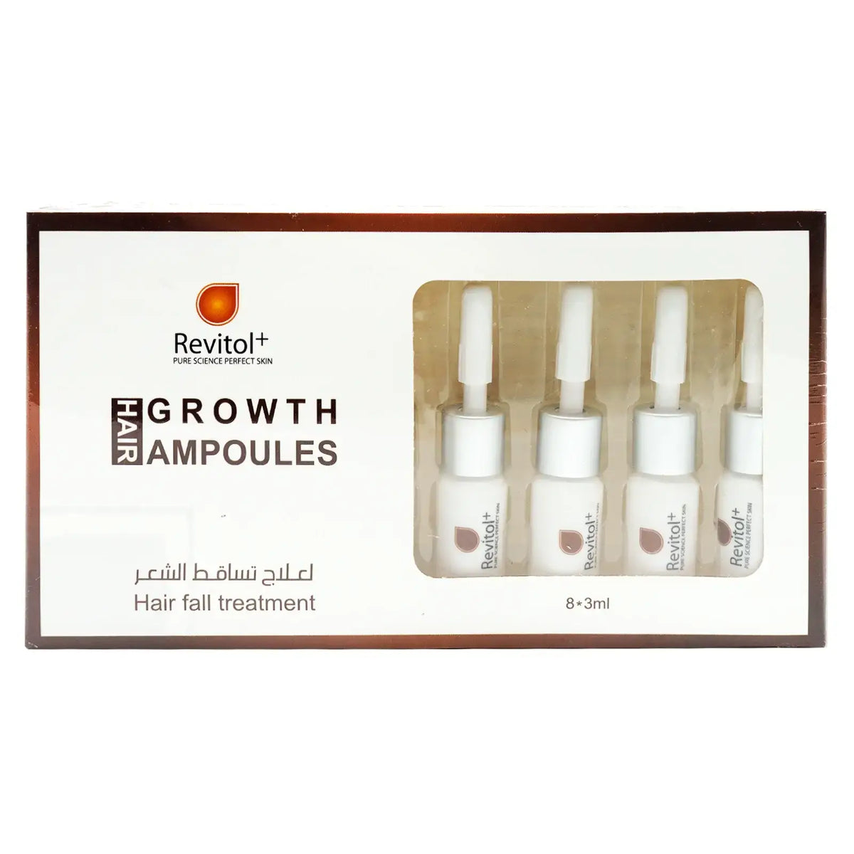 Revitol Keratin Forte Hair Growth Ampules 8*3 mL for beautiful looking hair