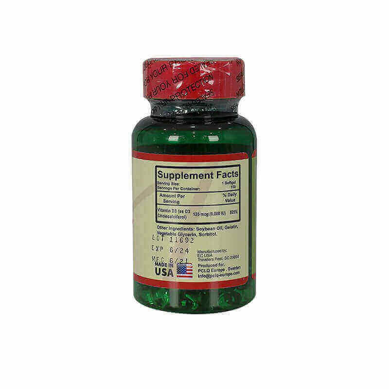 Human Essentials Vitamin D 5000 IU 60 Softgels