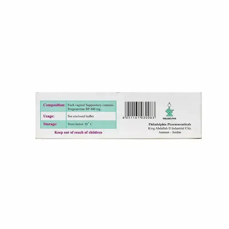 Gestophil Progesterone 15 Vaginal Suppositories