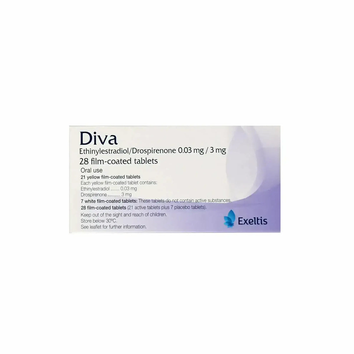 Diva 28 F/C Tablets
