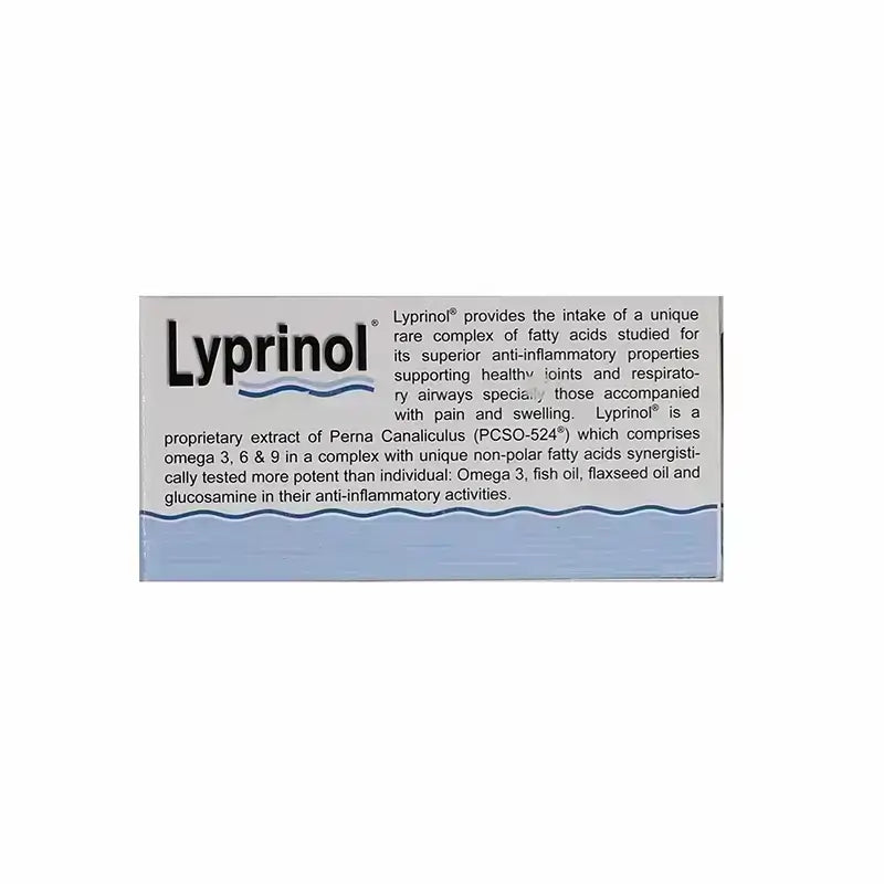 Lyprinol PCSO-524 Caps 60'S For Joint Health
