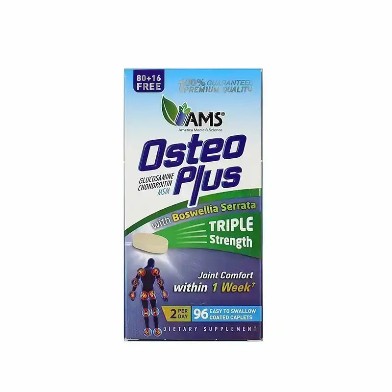 AMS Osteo Plus Triple Strength Caplets 96'S