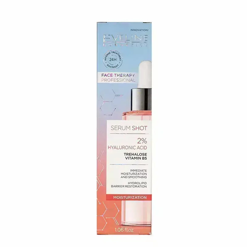 Eveline 2% Hyaluronic Acid Serum Shot For Moisturization 30 ml