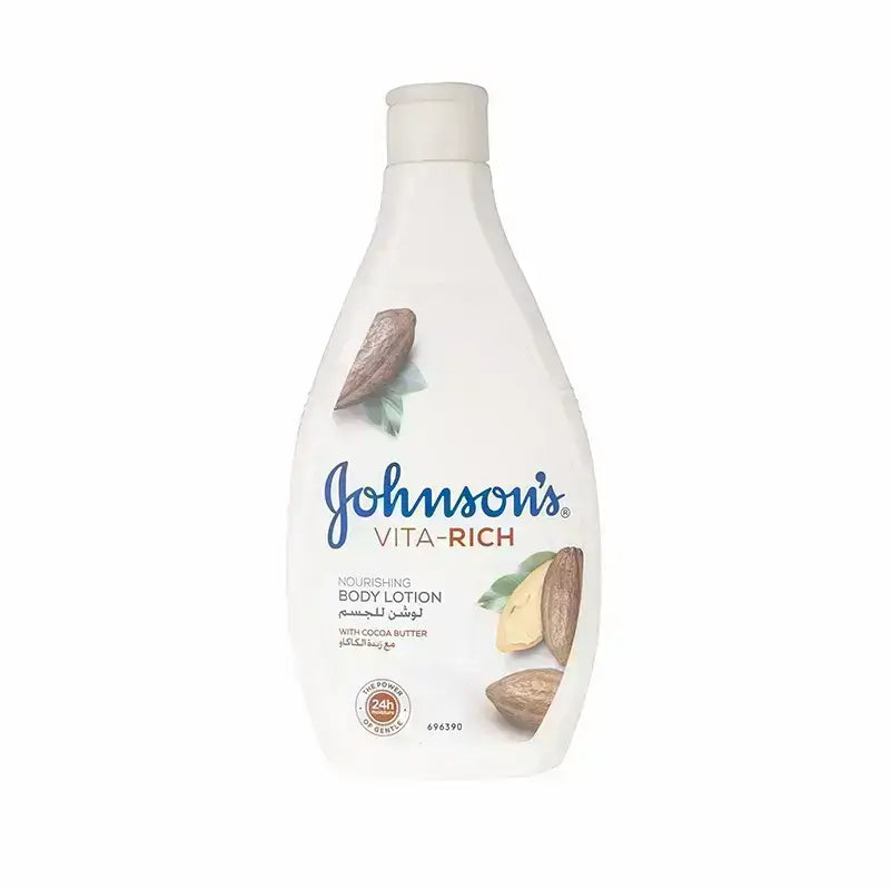 Johnson's Vita Rich Nourishing Body Lotion With Cocoa Butter 400 ml