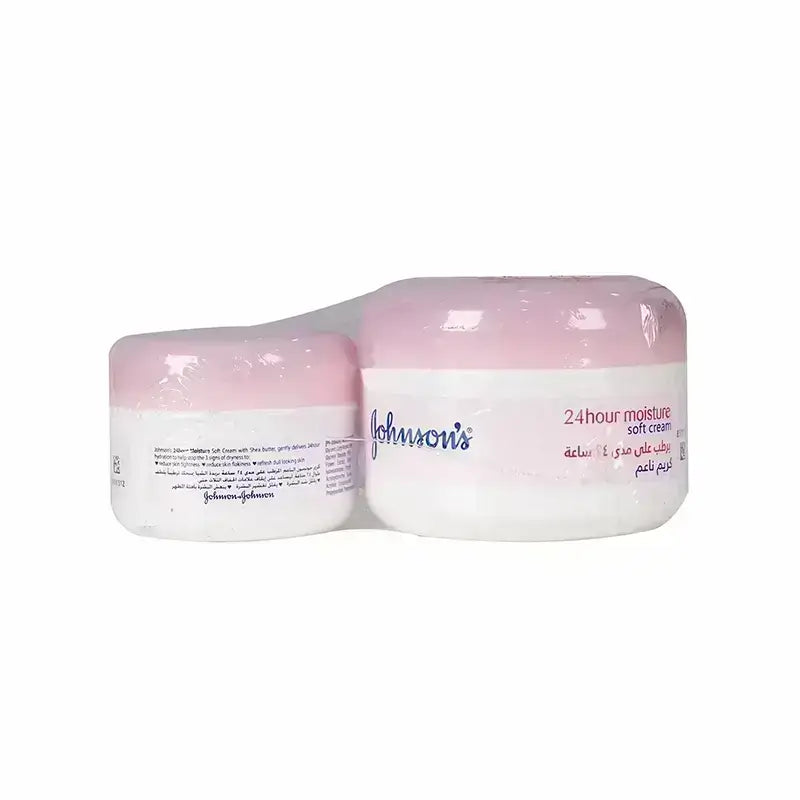 Johnson's 24 H Moisture Soft Cream 200 ml + 100 ml Free Offer
