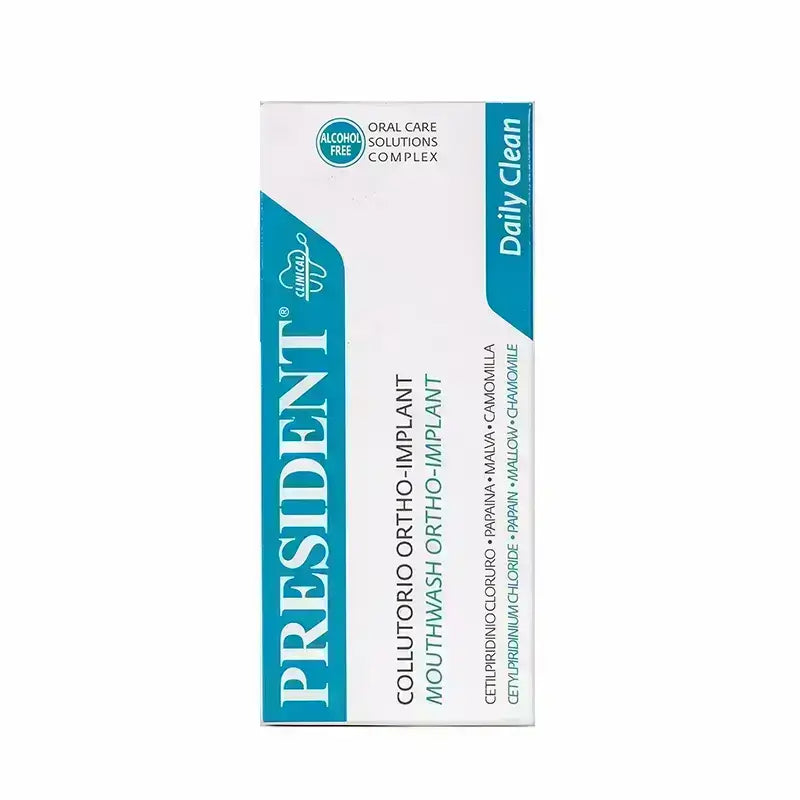President Ortho Daily Clean Mouthwash 200 ml