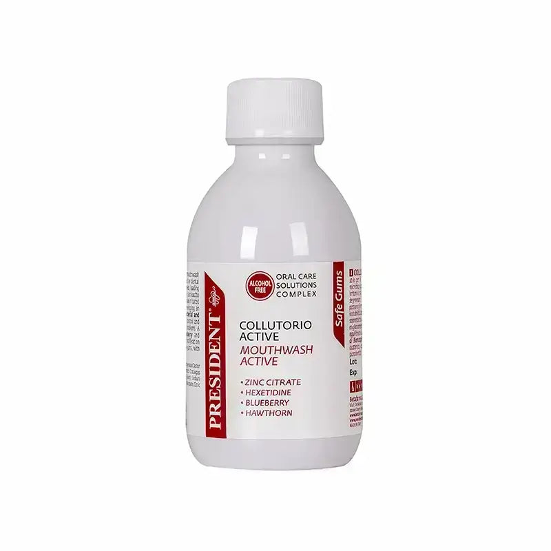 President Active Safe Gums Mouthwash 200 ml