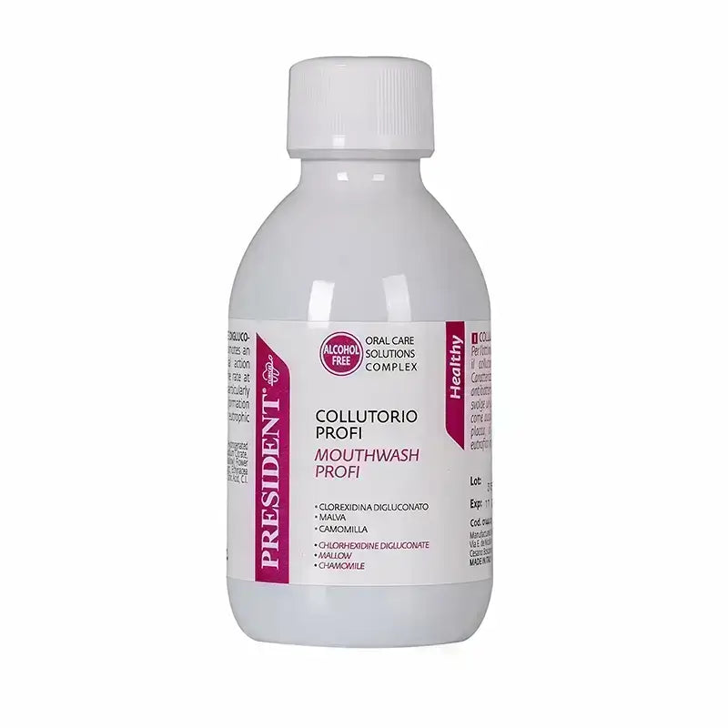 President Chlorhexidine Healthy Mouthwash 200 ml