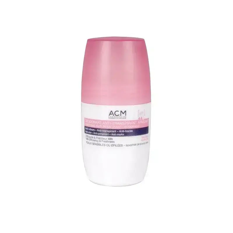 "ACM Soothing 48H Deodorant Roll On - Fresh & Smooth, 50ml"