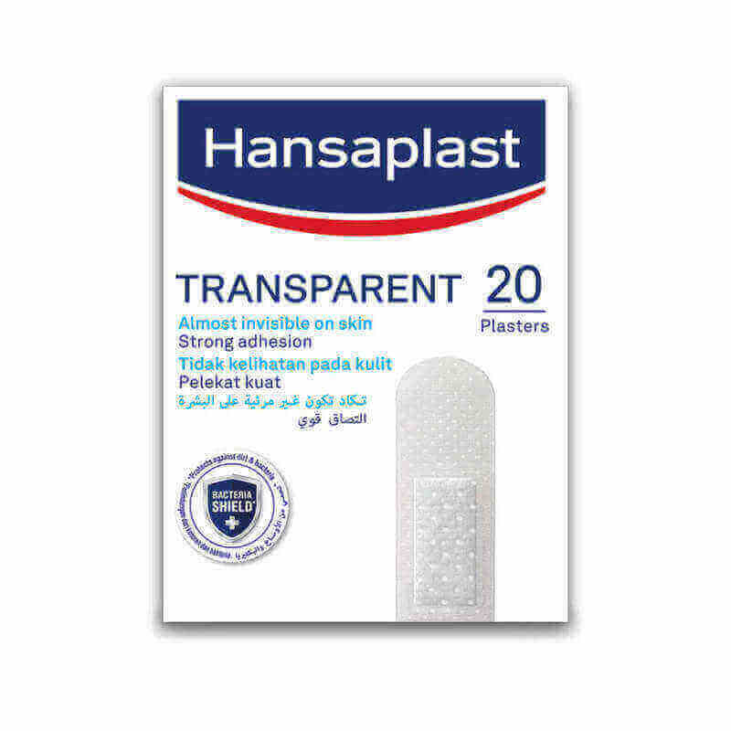 Hansaplast Transparent Strips 20 Pcs