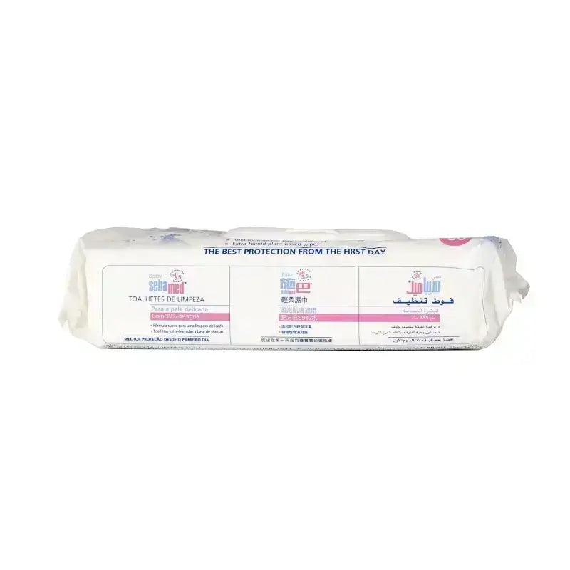 Sebamed Baby Cleansing Wipes With 99% Water 60 Pcs