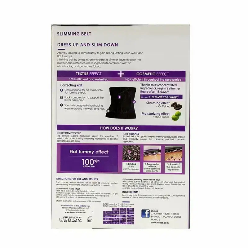 Lytess Corrective Slimming Belt Flesh XXL