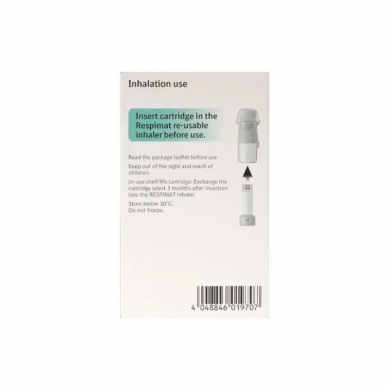 Spiriva Respimat 2.5 mcg Inhalation Solution 60 Puffs