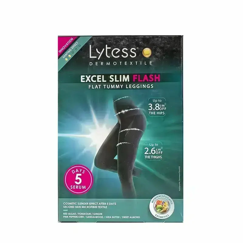 Lytess Flash Flat Tummy Leggings Black L/XL