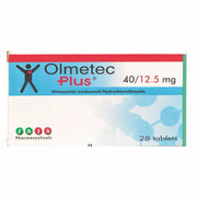 Olmetec Plus 40/12.5 mg Tabs 28' S for hypertension