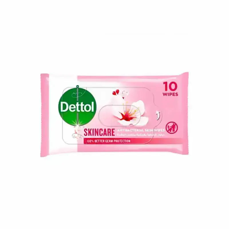 Dettol Skincare Antibacterial Wipes 10'S