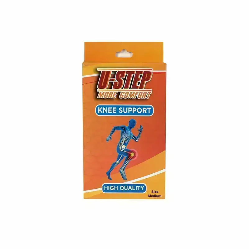 U-STEP Knee Support With Pressure Strap Medium