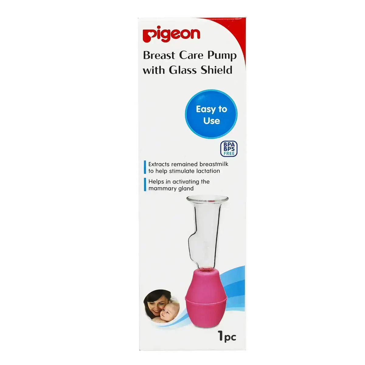 Pigeon Breast Pump Glass 1'S